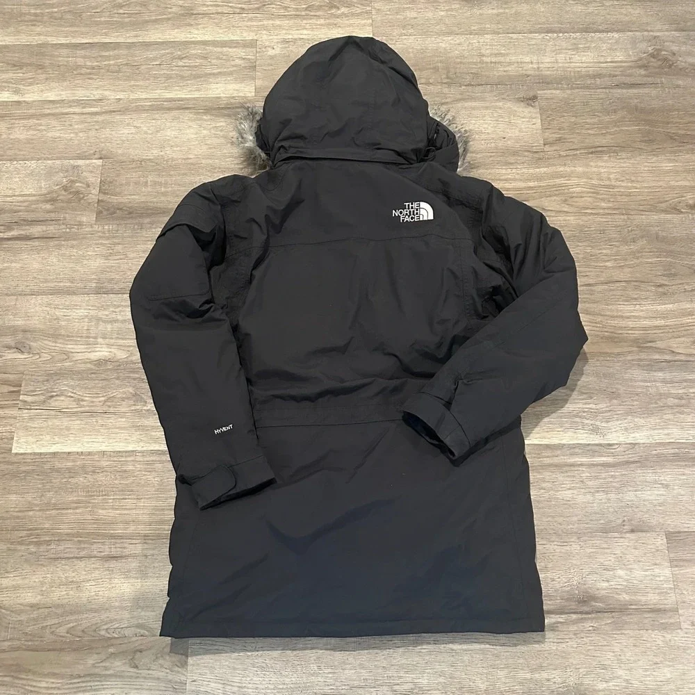 The North Face McMurdo Parka Men's Small Black 550 Down HyVent Winter Coat F12